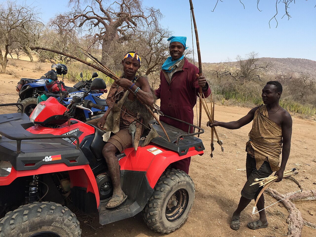 Hadza tools, where traditional craft meets the modern world.