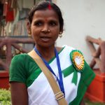 A Ho tribal woman of the Kolhan region of Jharkhand