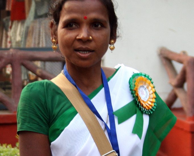A Ho tribal woman of the Kolhan region of Jharkhand