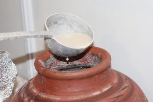 Handia, the traditional rice beer of the Ho and other Adivasi peoples