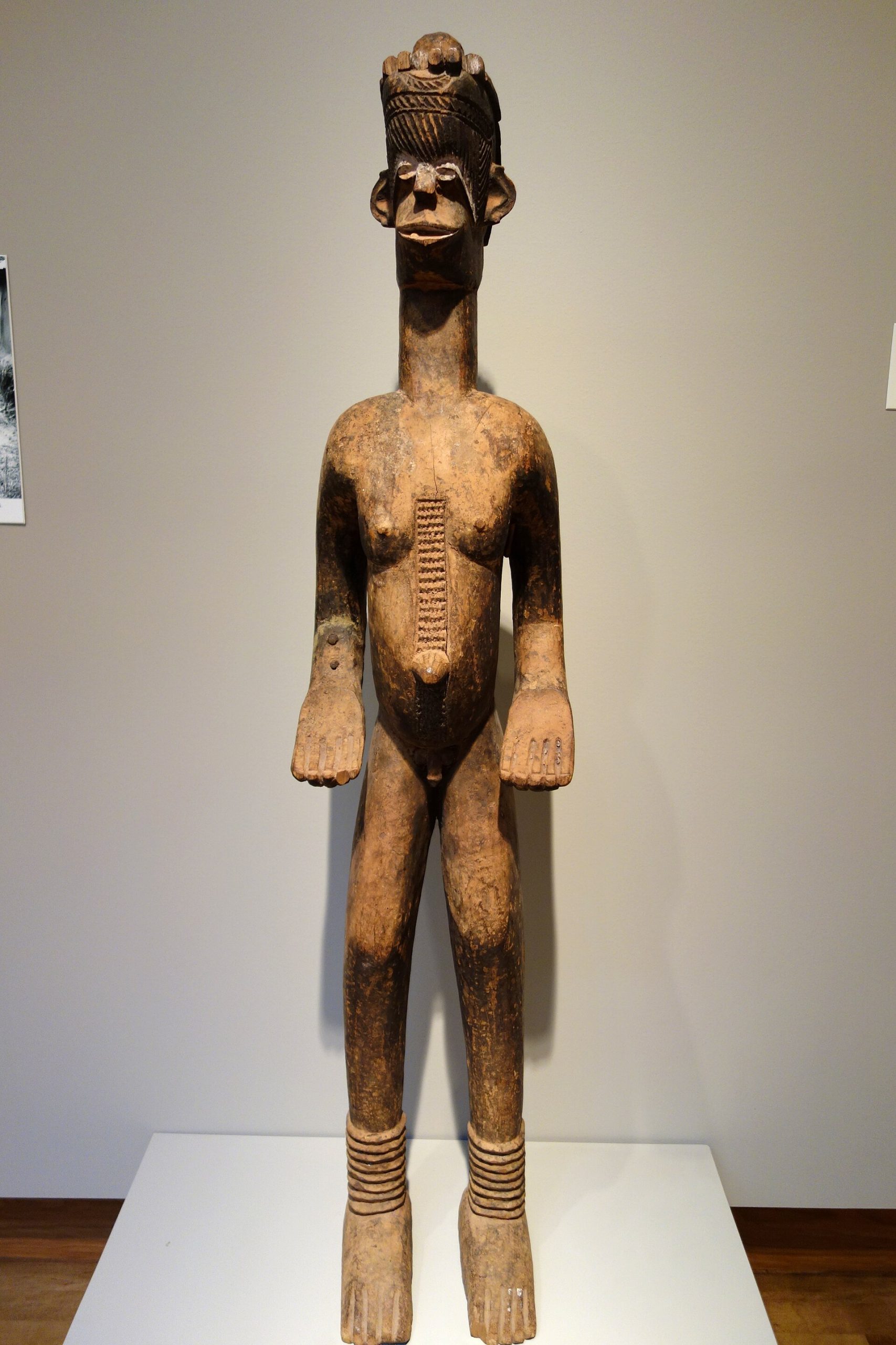 An Igbo tutelary deity figure, or alusi, of a type central to traditional Igbo religion