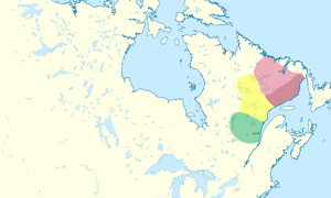 The Innu language, Innu-aimun, an Algonquian tongue.
