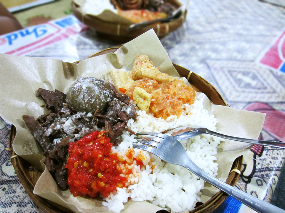 Gudeg, the sweet jackfruit stew of Yogyakarta