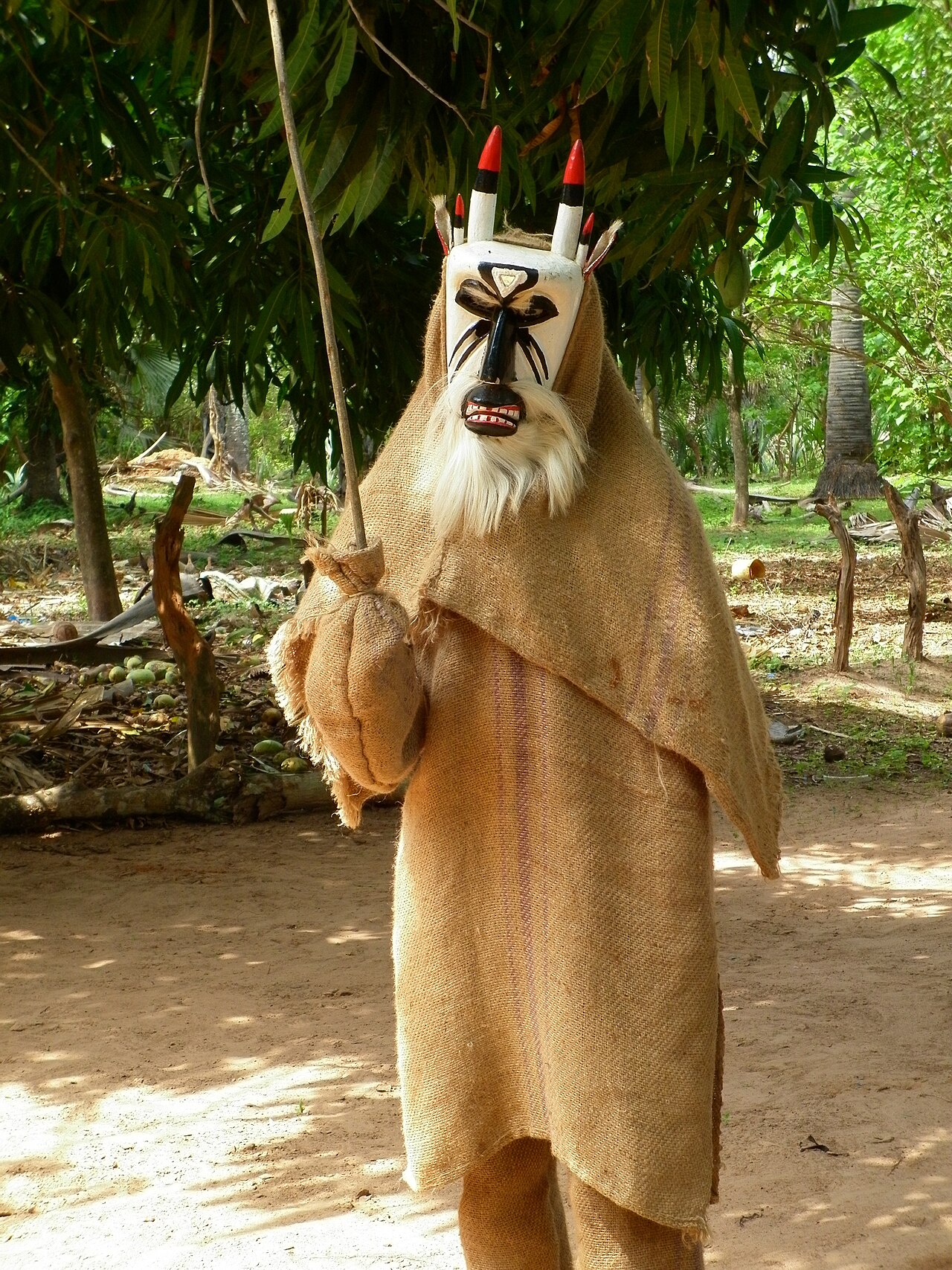 The Samay masquerade of the Casamance.