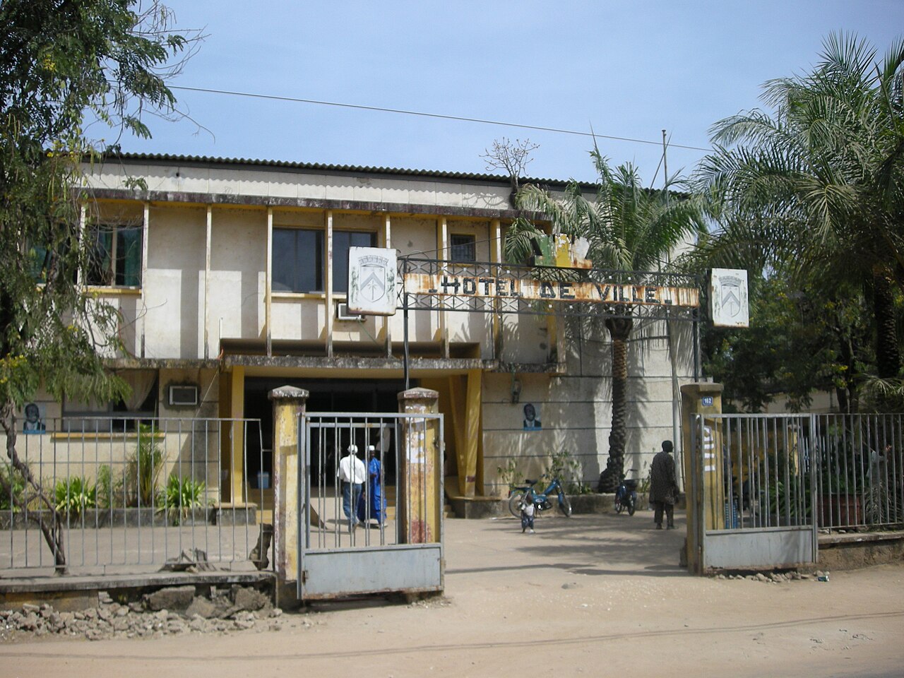 The town hall of Ziguinchor, the main city of the Casamance today.