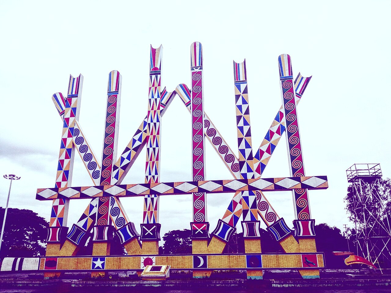 A Manau festival post