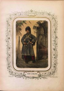 A Circassian noble in the traditional cherkeska coat