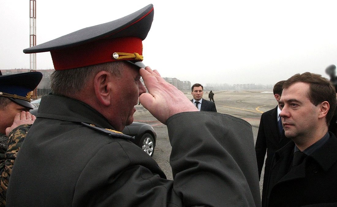 A gathering in Nalchik, the Kabardian capital, today