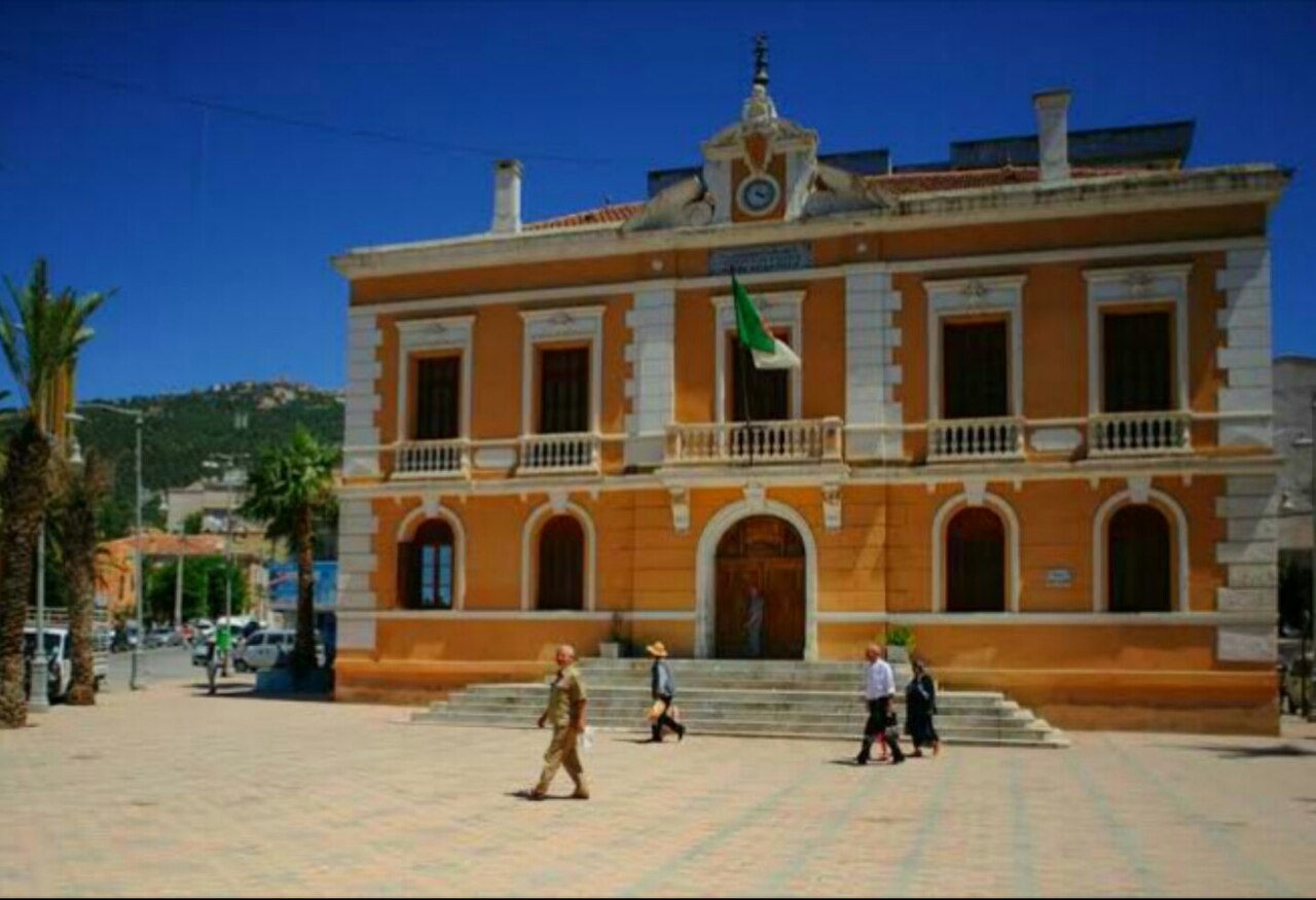 The old town hall of Tizi Ouzou, in Kabylia today.