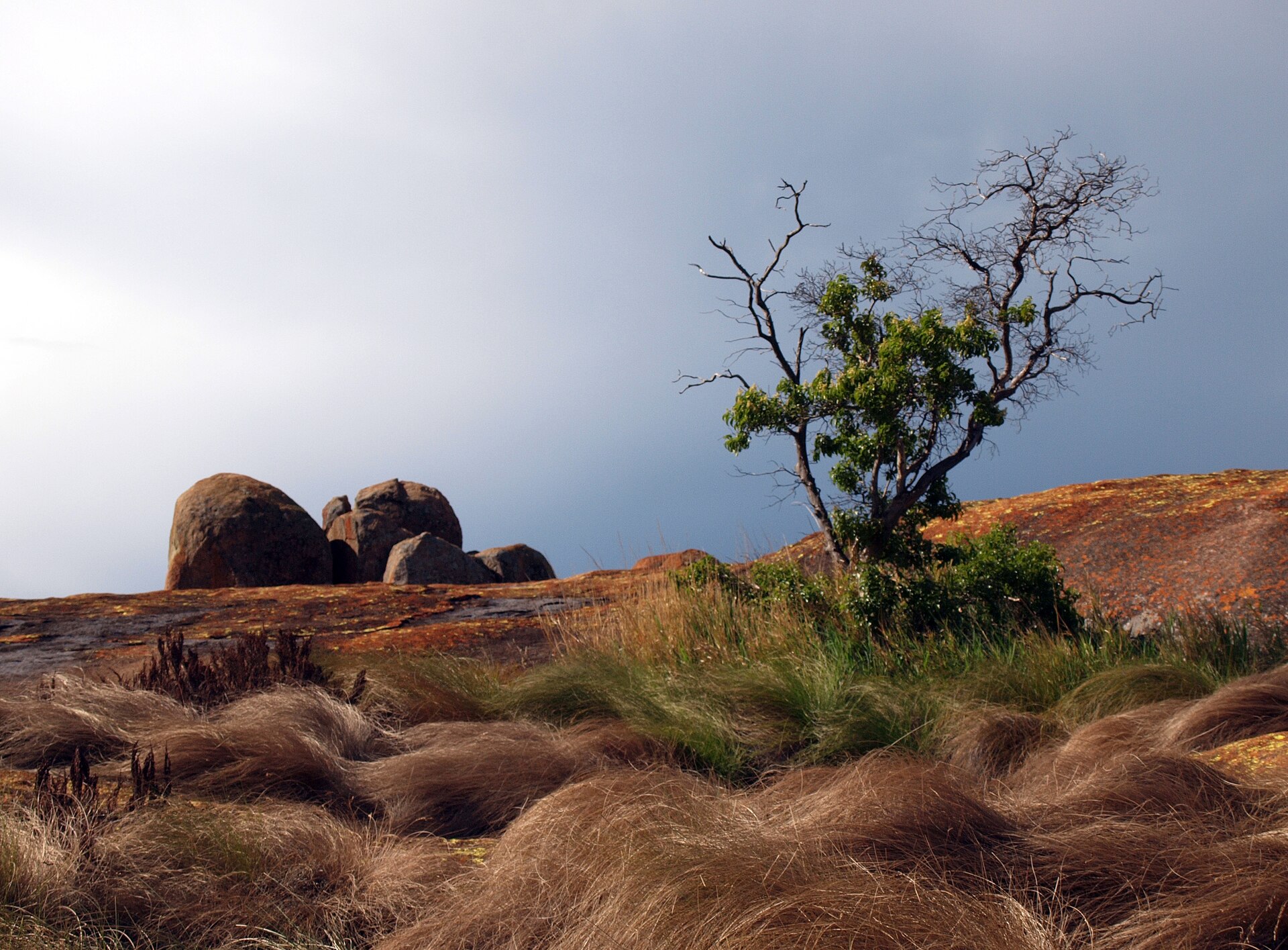The granite hills of Matobo, at the heart of the Kalanga homeland.