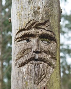 Wood carving
