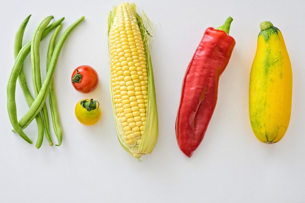 Beans and corn