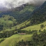 Colombian mountain landscape
