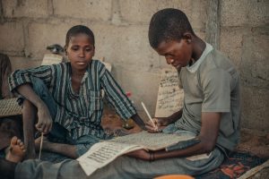 Kanuri children