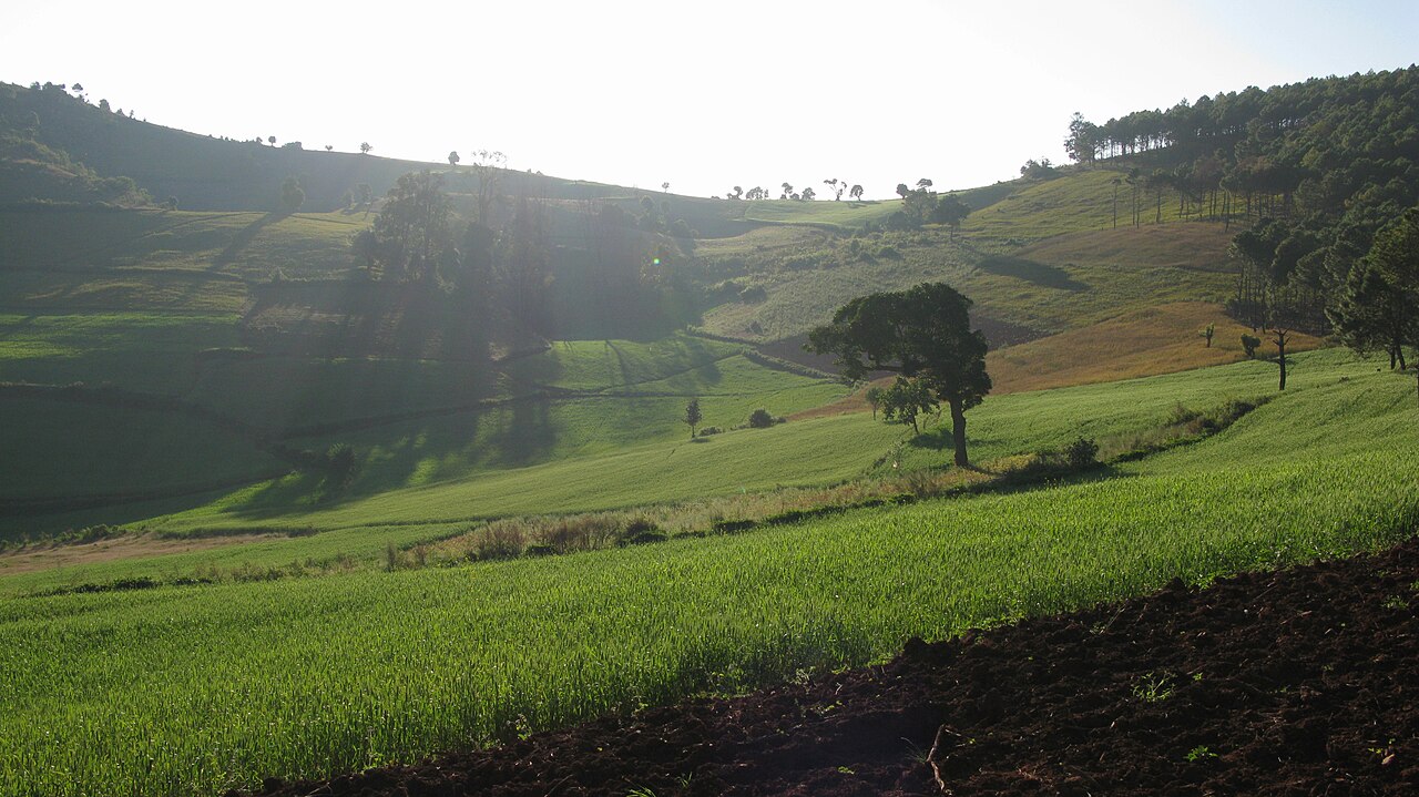 Green hill country in the Karen borderlands