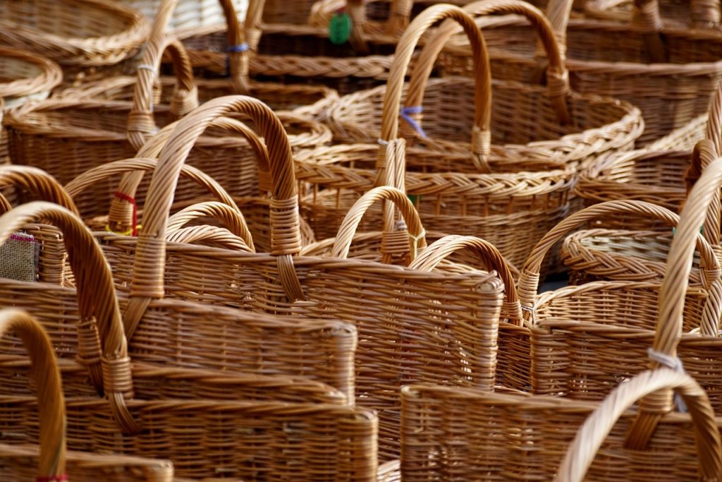 Woven baskets