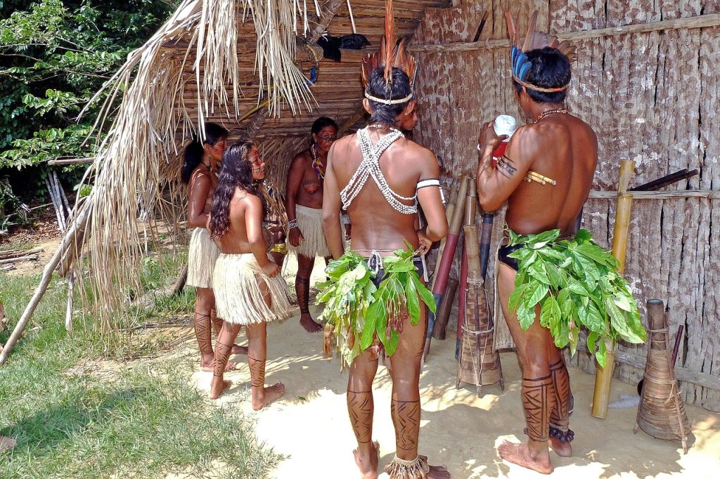 Amazon Indians Rainforest
