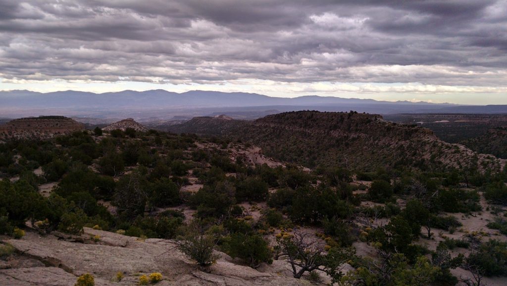 Cloudscape Mesas photo and picture