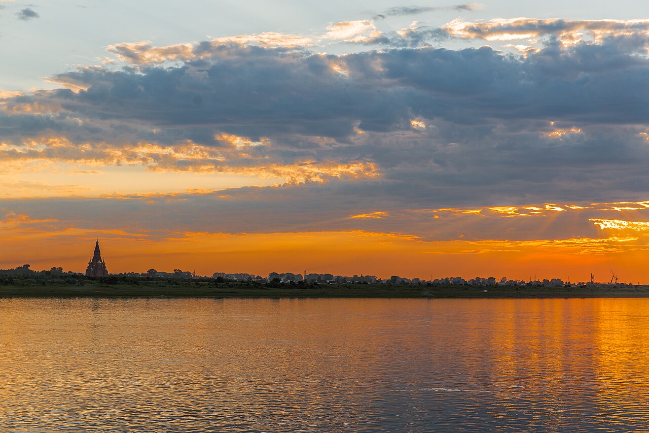 The great Yenisei River, which waters the Khakas homeland