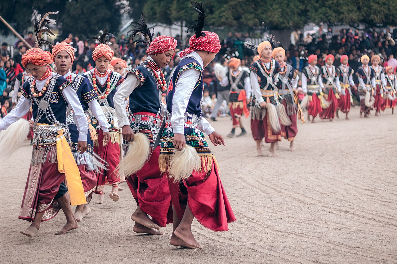 The Nongkrem, a sacred dance of the Khasi religious tradition