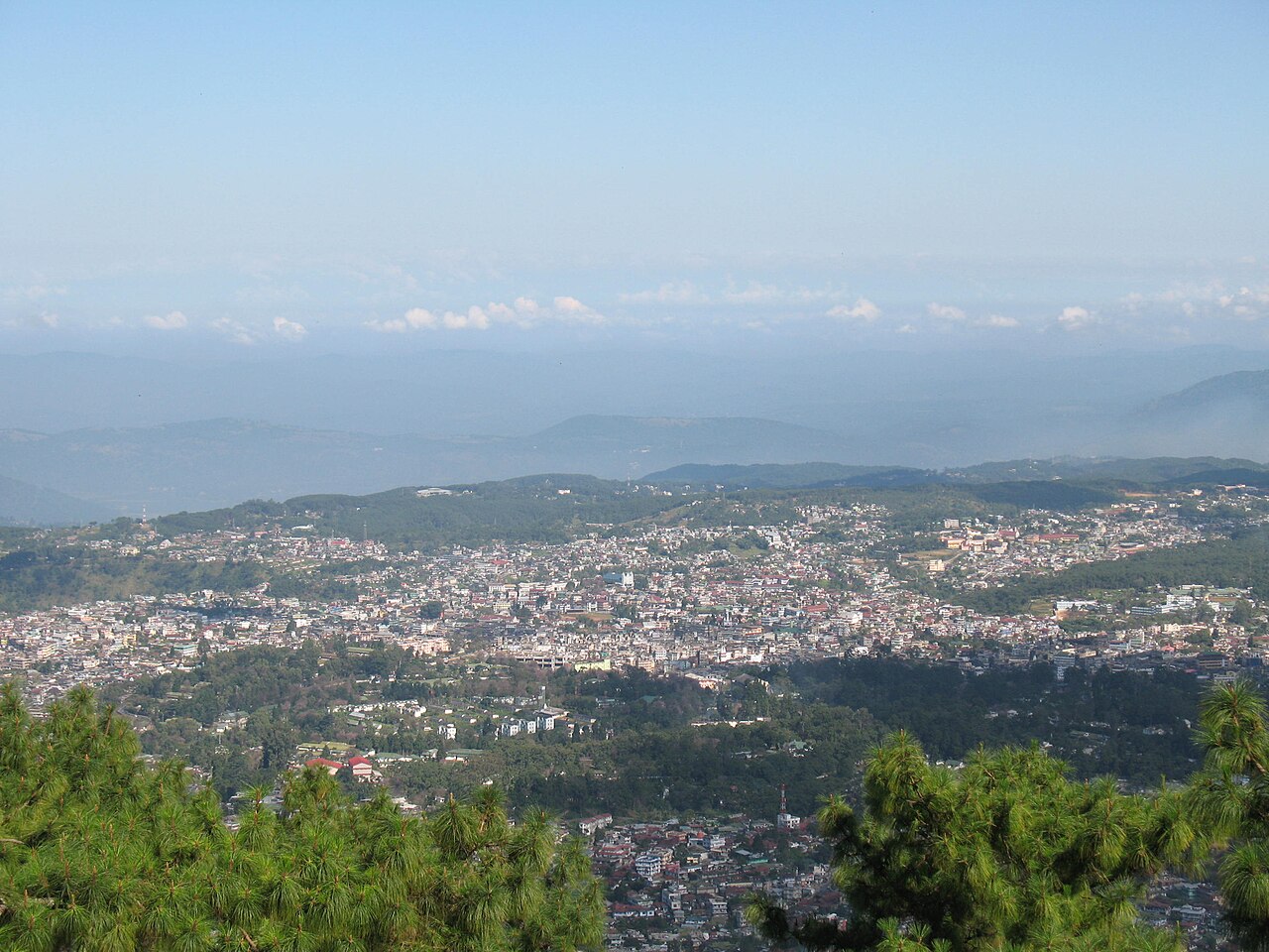 The city of Shillong, capital of Meghalaya and hub of Khasi life