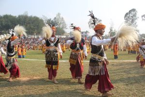 The Shad Suk Mynsiem, a great Khasi festival dance