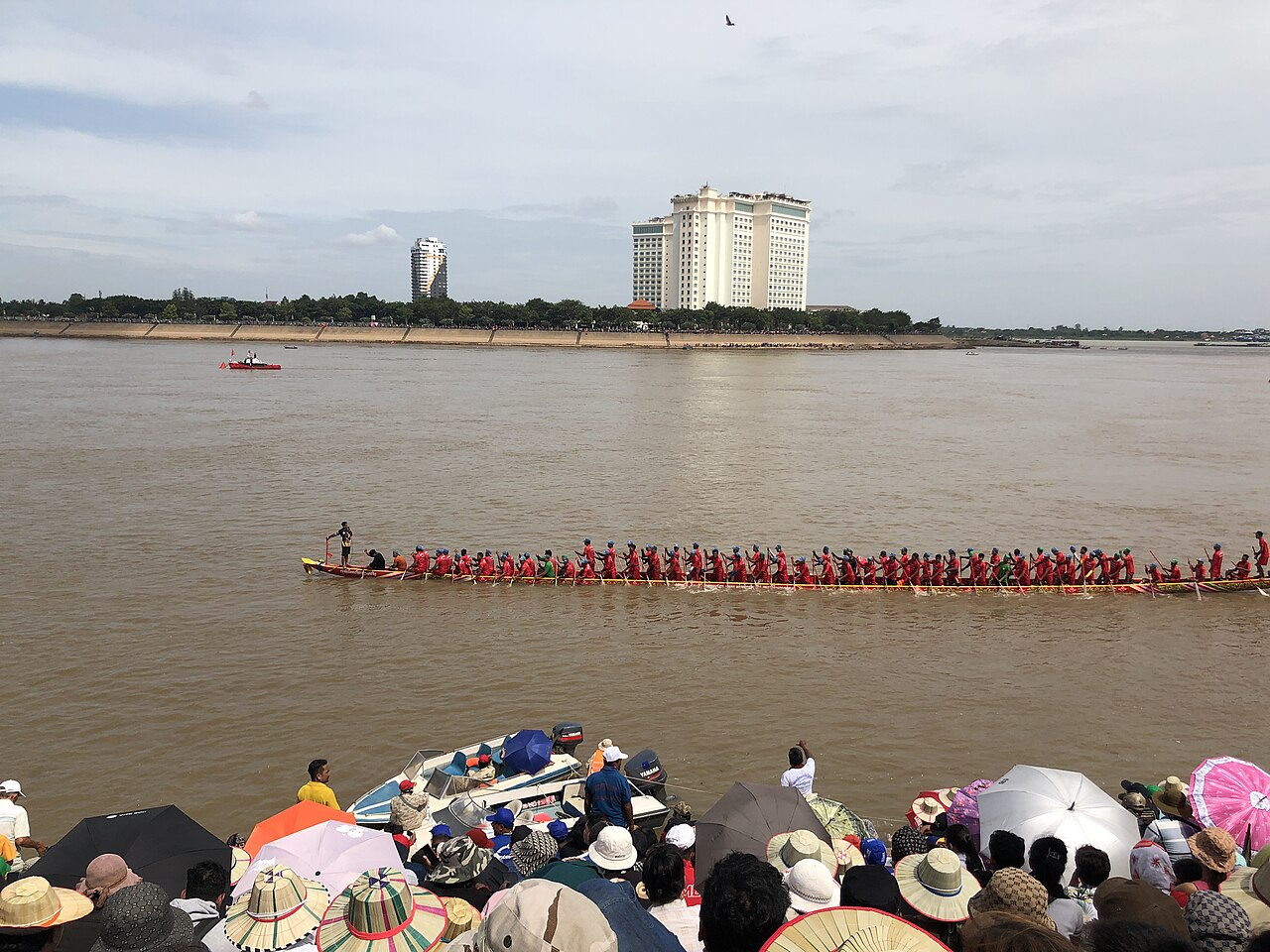 The water festival, Bon Om Touk, in Phnom Penh