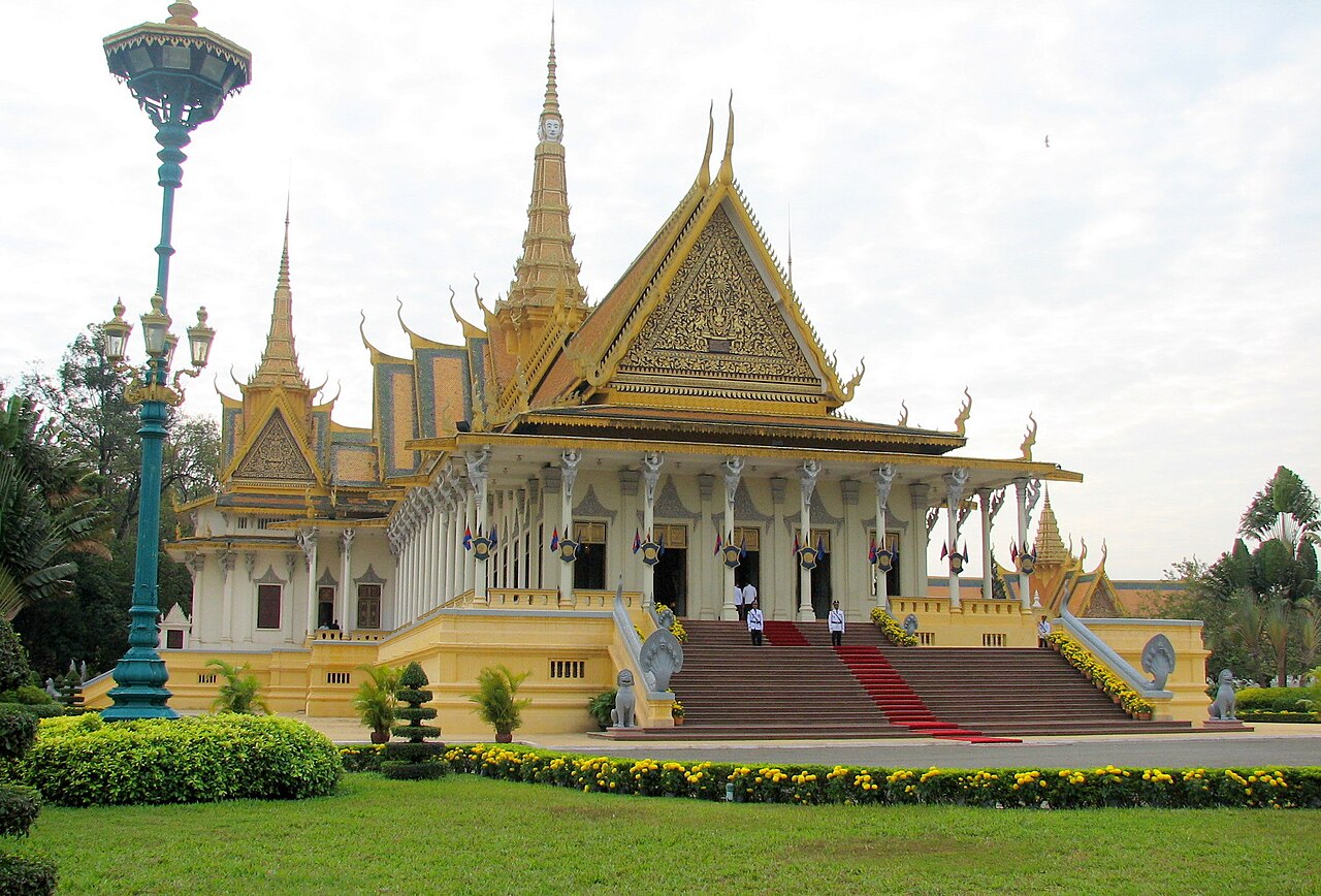 The Royal Palace in Phnom Penh, capital of modern Cambodia