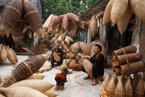 Woven baskets