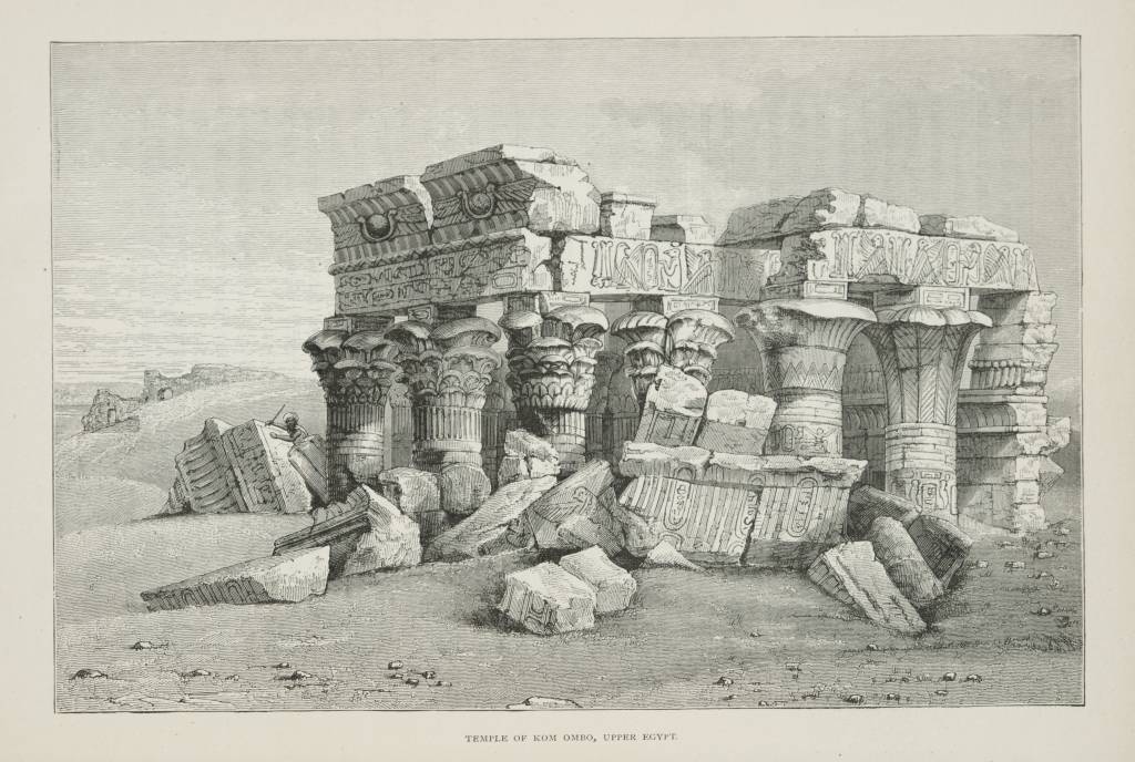 The riverside Temple of Kom Ombo, a rare double temple on the banks of the Nile.
