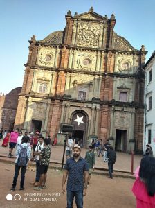 The Basilica of Bom Jesus in Goa, a landmark of Konkani Catholicism