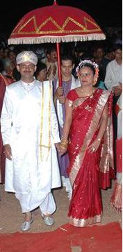 A traditional Konkani Catholic wedding