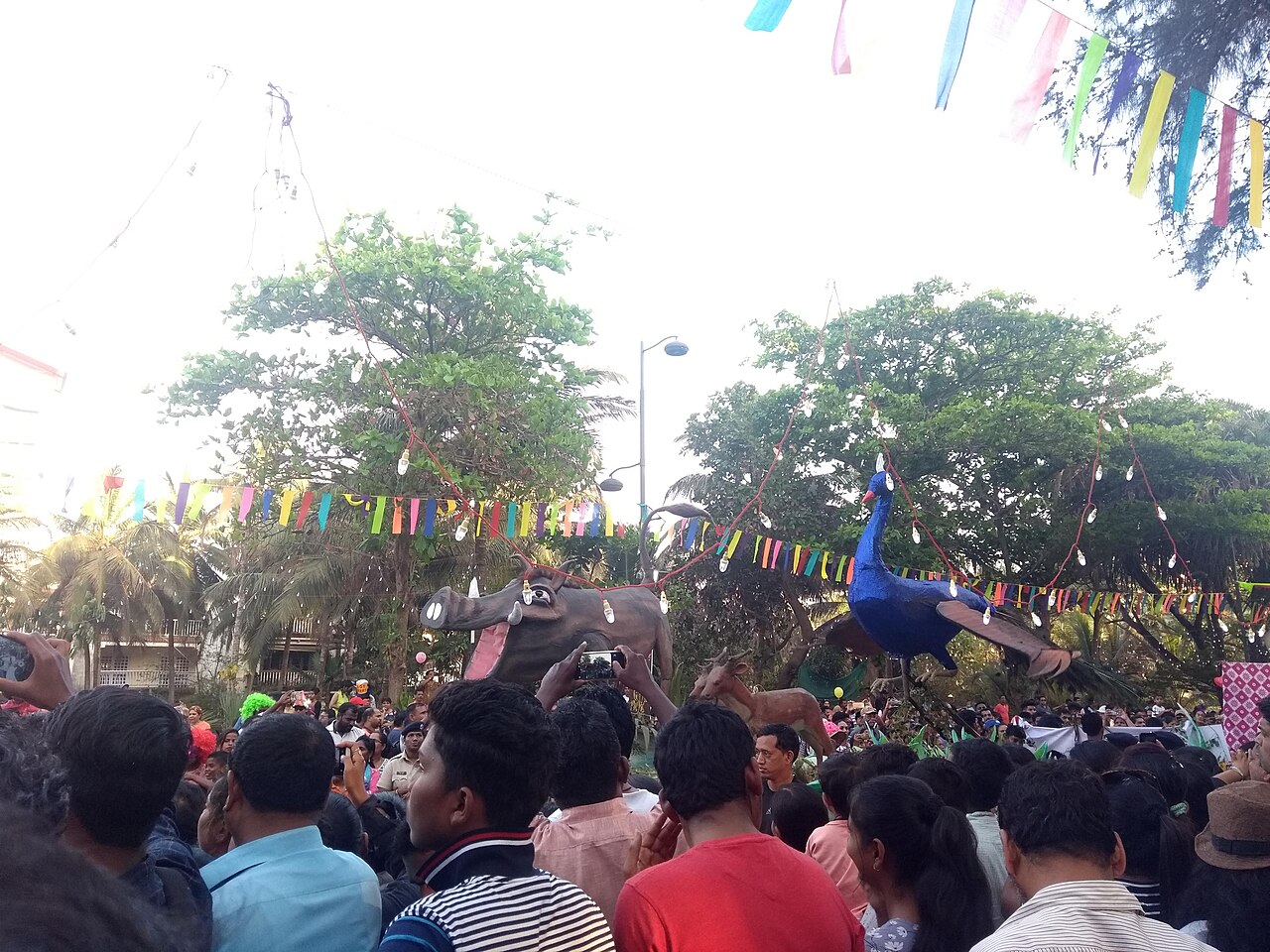 Carnival celebrations in modern Panaji
