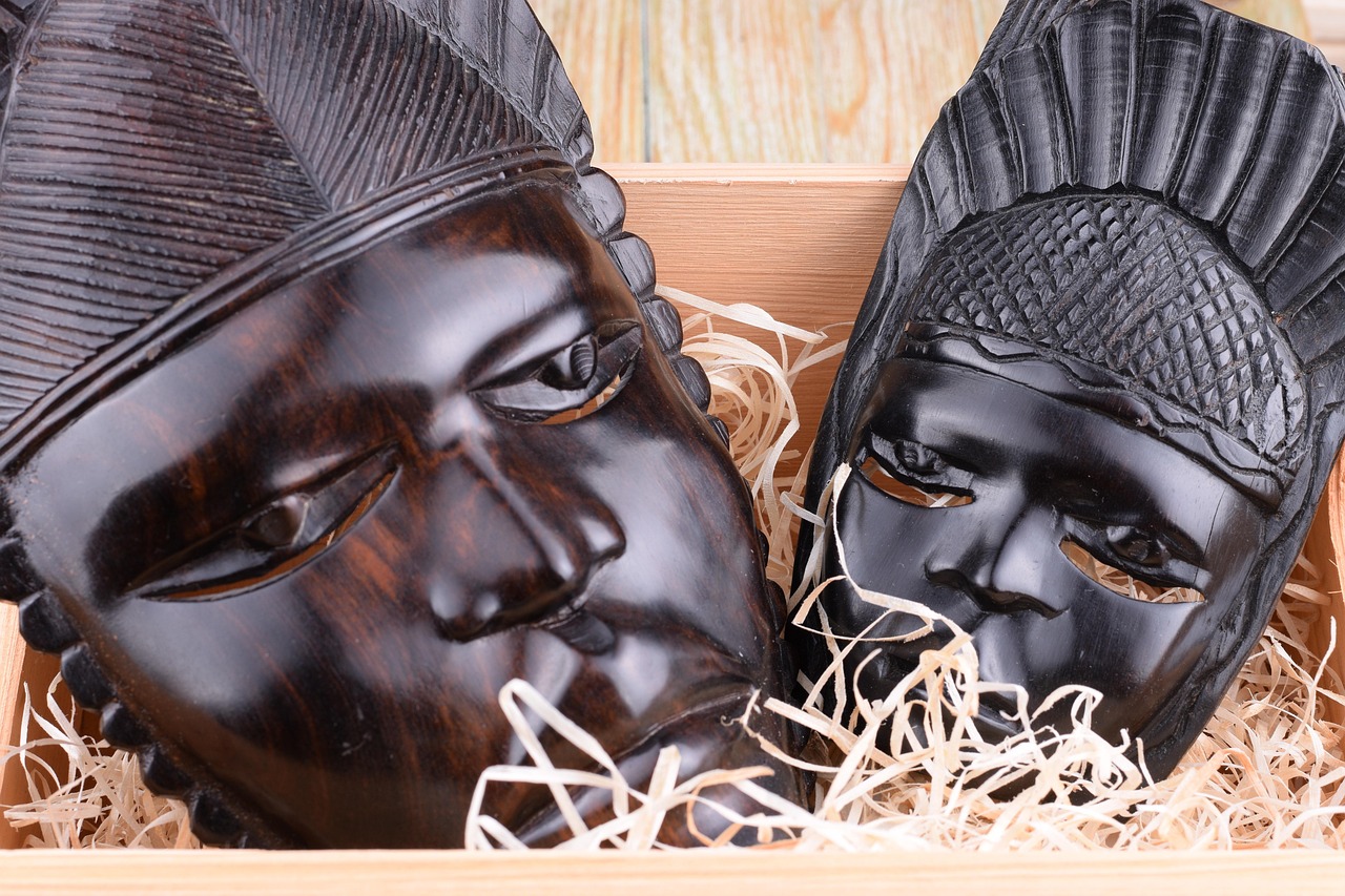 A spirit mask