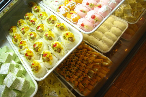 Traditional sweets of the region, including the Kumaoni bal mithai