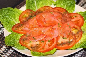 Salmon Smoked Salmon photo and picture