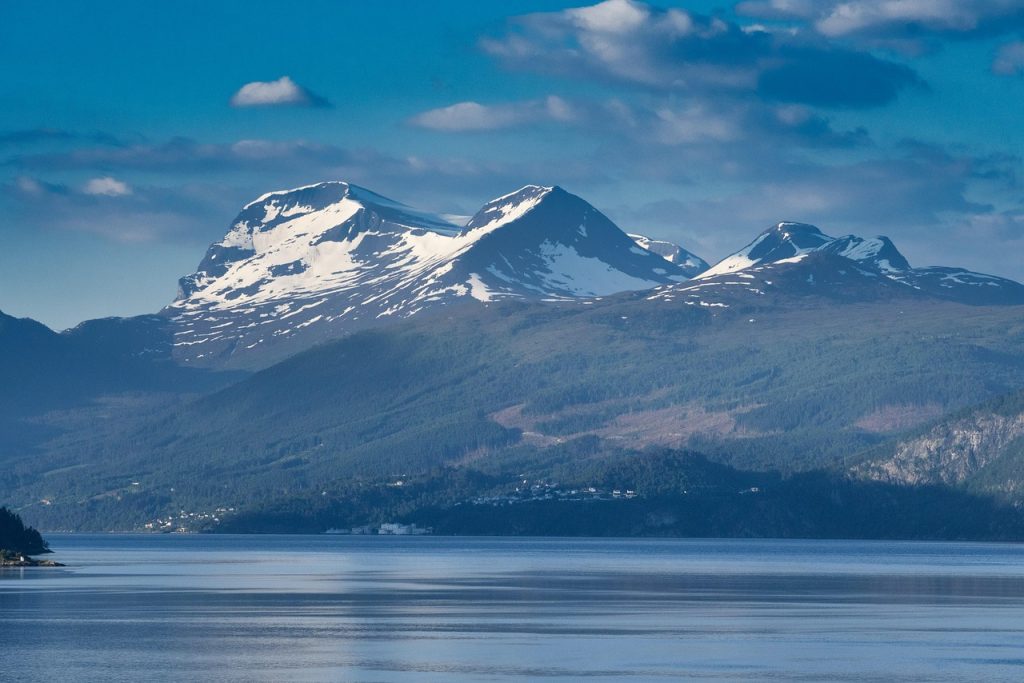 Mountains Fjord photo and picture