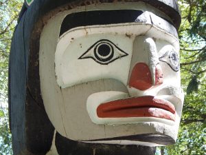 Totem Pole Carving photo and picture