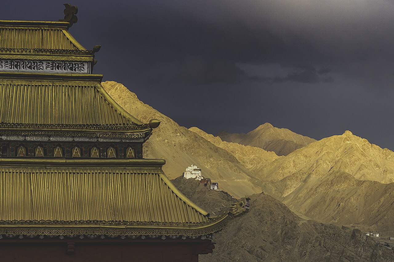 Leh Palace, seat of the old kings of Ladakh