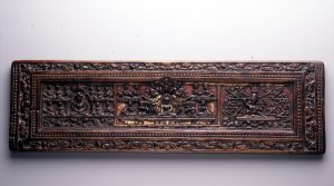 A Tibetan Buddhist manuscript; Ladakhi is written in the Tibetan script