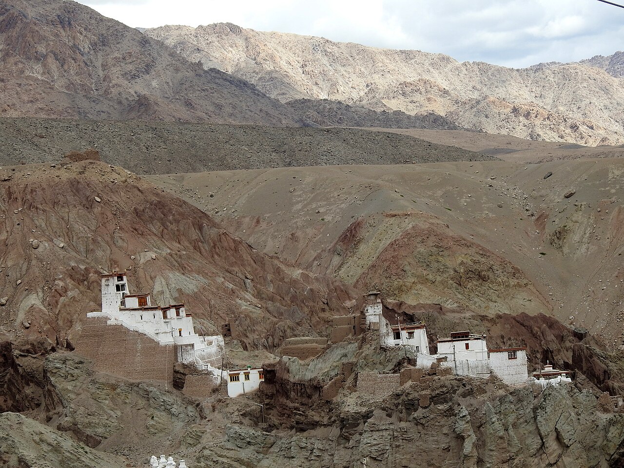 Basgo, an old fortified monastery-town of Ladakh