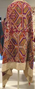 A woven Lao silk textile