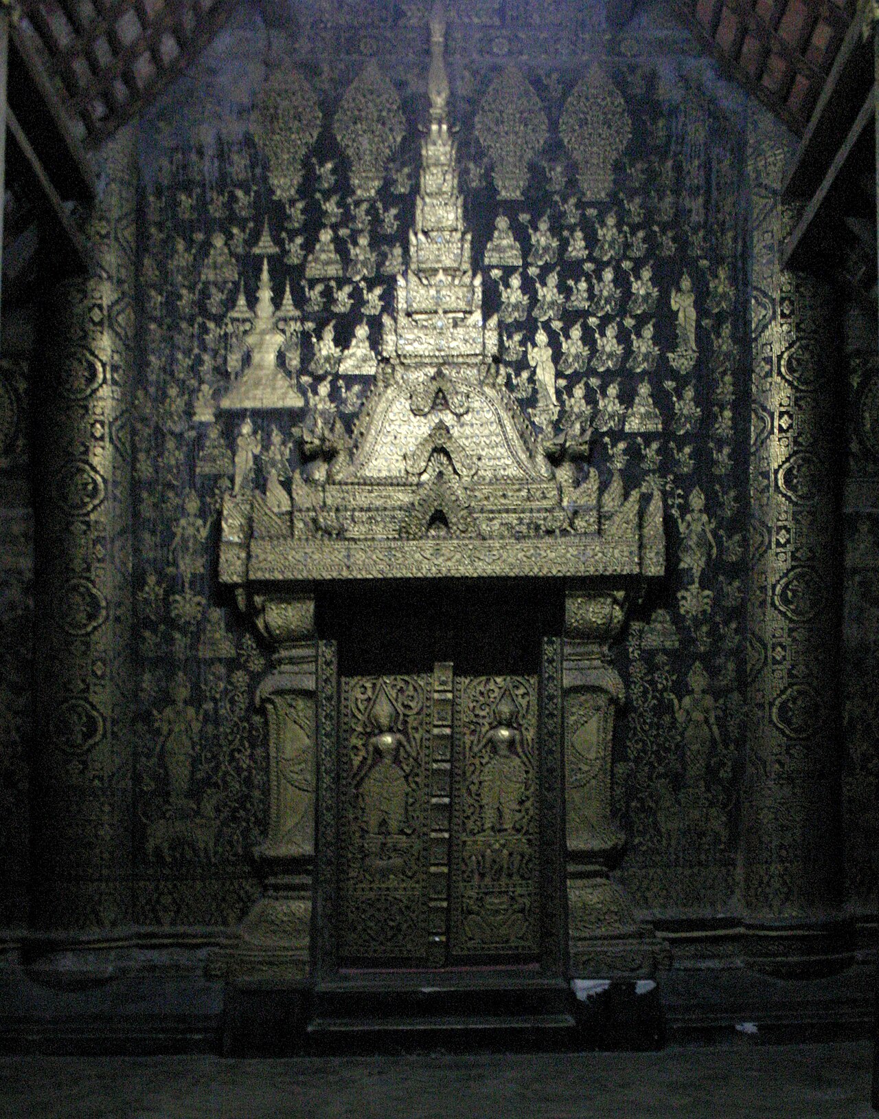 The old royal temple of Wat Xieng Thong