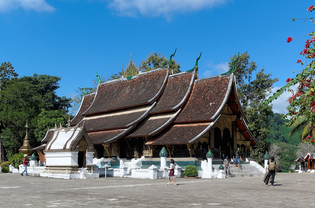 Wat Xieng Thong in Luang Prabang, old royal capital of the Lao