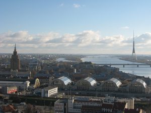Riga, the Latvian capital
