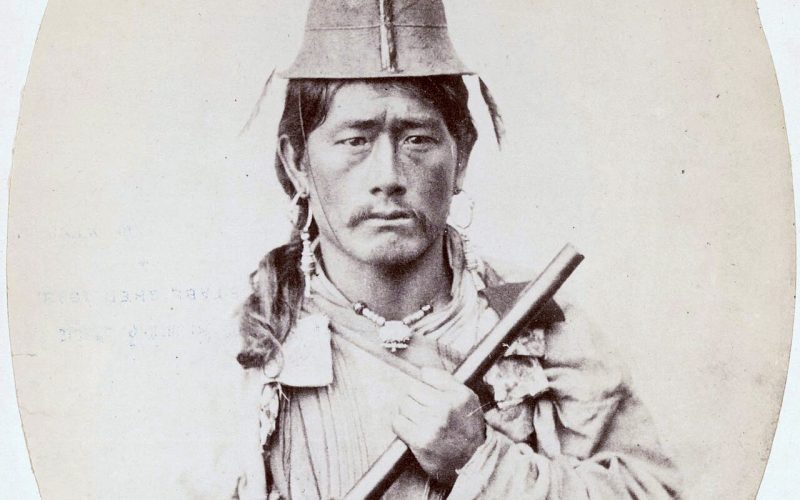 A Lepcha man of Sikkim, one of the indigenous peoples of the eastern Himalaya