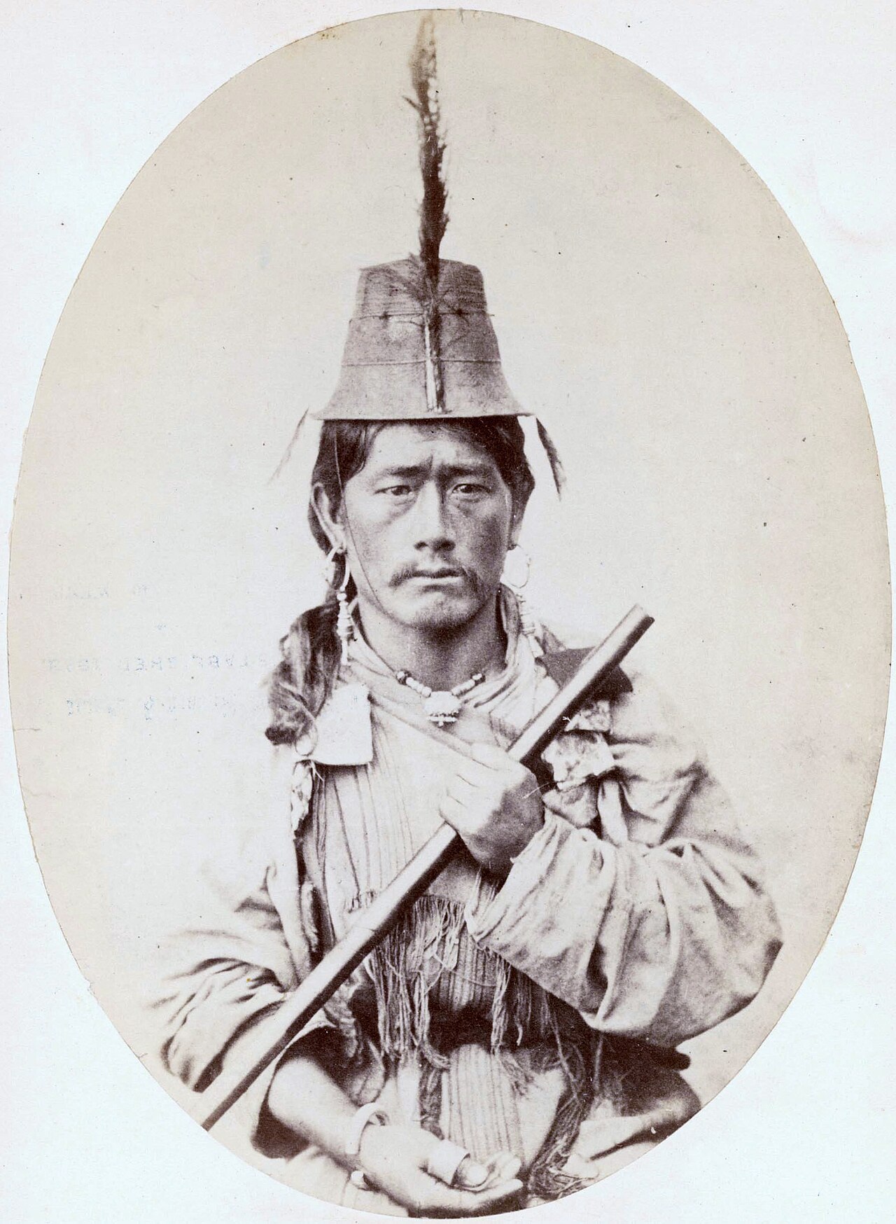 A Lepcha man of Sikkim, one of the indigenous peoples of the eastern Himalaya