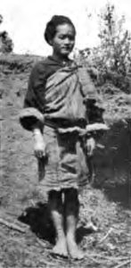 A Lepcha man of Sikkim, the Mutanchi Rong Kup, 'children of the snowy peak'