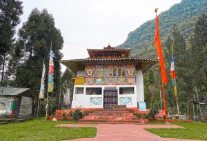 A monastery in Sikkim; many Lepcha follow Buddhism alongside their old faith