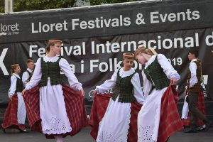 Lithuanian folk dancing